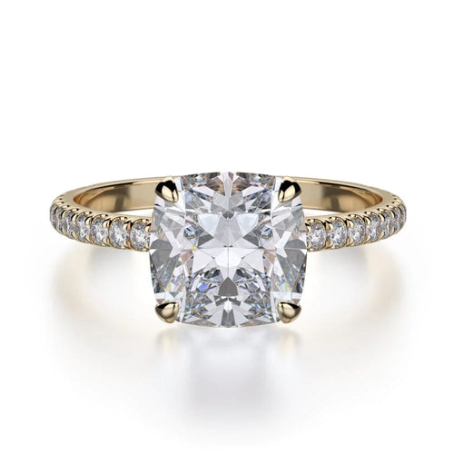 MICHAEL M Engagement Rings 18K Yellow Gold Crown R724-1.5 R724-1.5YG