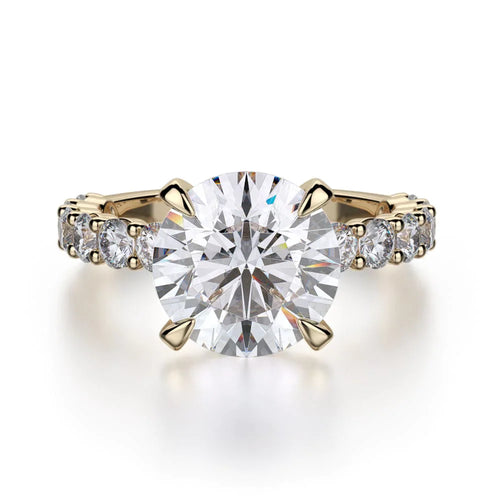 MICHAEL M Engagement Rings 18K Yellow Gold CROWN R736-3 R736-3YG