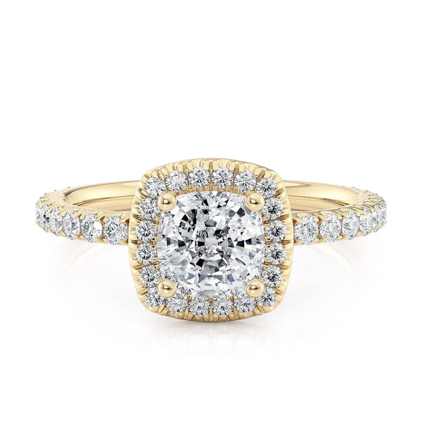 MICHAEL M Engagement Rings 18K Yellow Gold Europa R777-1