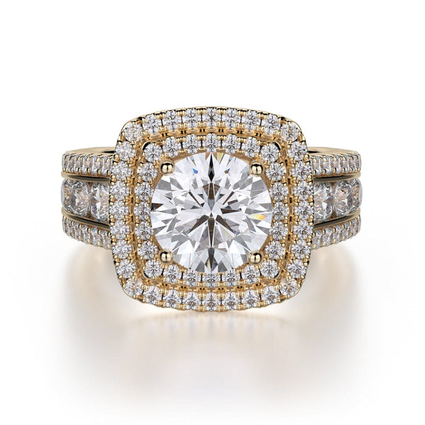 MICHAEL M Engagement Rings 18K Yellow Gold Loud R720-2 R720-2YG