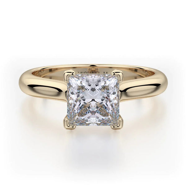 MICHAEL M Engagement Rings 18K Yellow Gold Love R523-1 R523-1YG