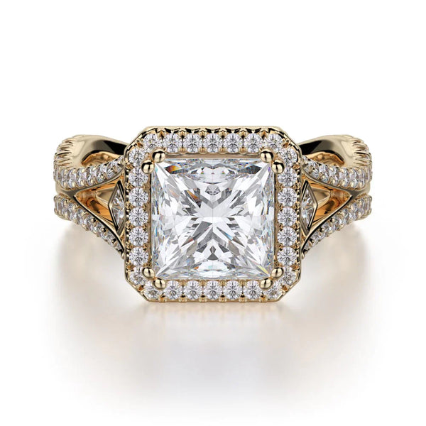 MICHAEL M Engagement Rings 18K Yellow Gold Monaco R635-2 R635-2YG