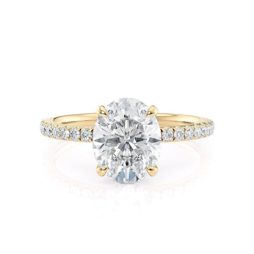 MICHAEL M Engagement Rings Crown R706-2 Oval