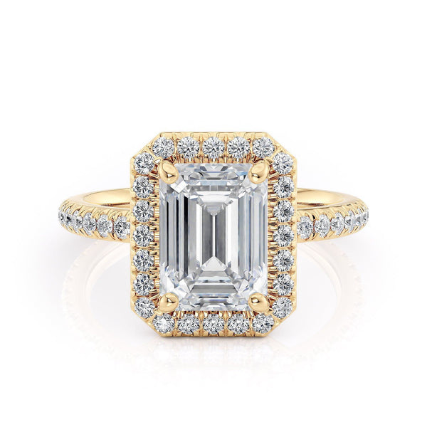 MICHAEL M Engagement Rings Europa R777-3 Emerald