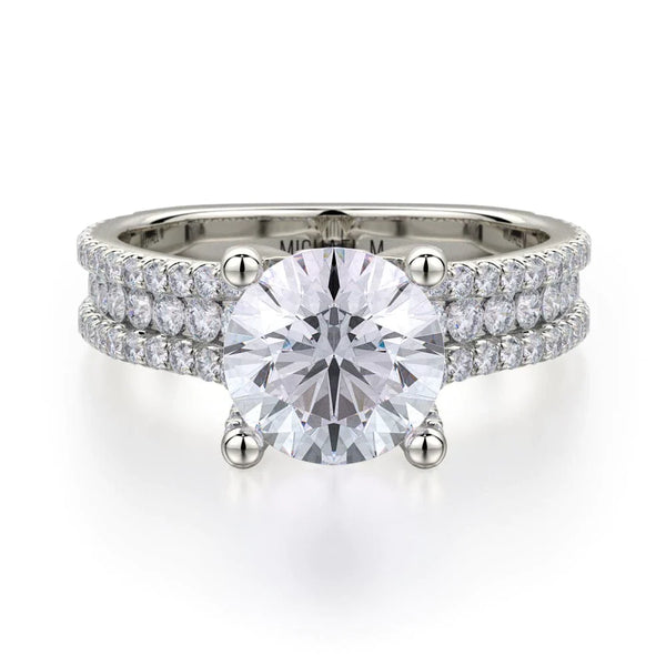 MICHAEL M Engagement Rings White Gold Strada R671-1.5 R671-1.5WG