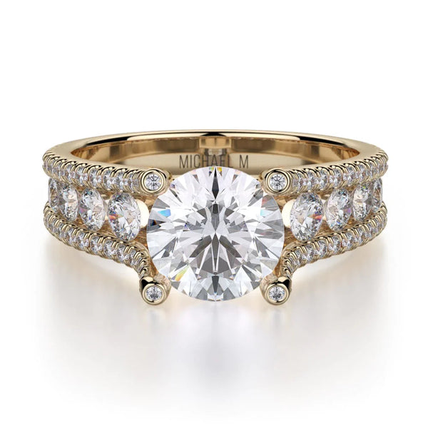MICHAEL M Engagement Rings Yellow Gold Strada R679S-1.5 R679S-1.5YG