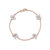 Montage 4 Cluster Chain Bracelet