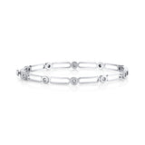 Link Connection Hinge Bangle