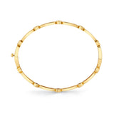 Link Connection Hinge Bangle