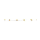 Montage 4 Cluster Chain Bracelet