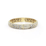 Montage Luxe Pavé Eternity Bangle Bracelet