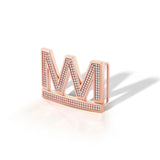 Men's Michael M Logo Belt Buckle