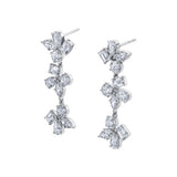 Montage 3 Cluster Drop Earrings