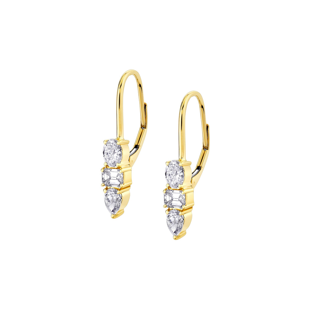 Montage 3 Drop Earrings