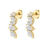 Montage Marquise Drop Earrings