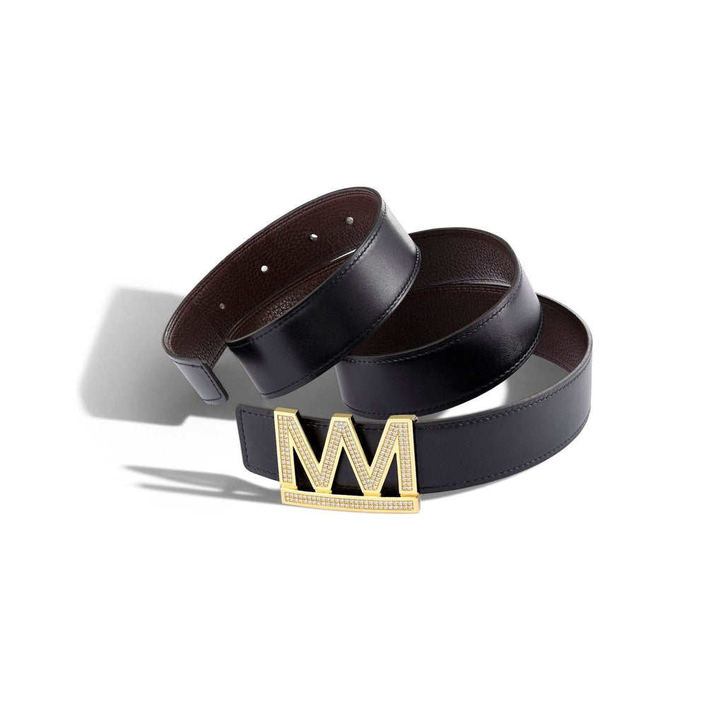 Men's Michael M Logo Belt Buckle