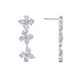 Montage 3 Cluster Drop Earrings