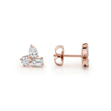 Montage 3 Cluster Stud Earrings