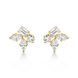 Montage Cluster Stud Earrings