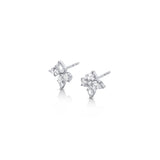Montage Cluster Stud Earrings