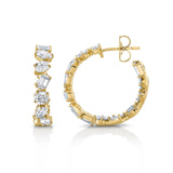 Montage Hoop Earrings