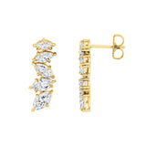Montage Marquise Drop Earrings