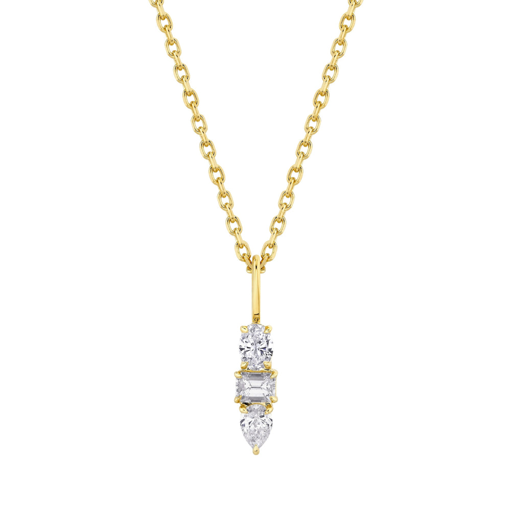 Montage 3 Drop Pendant Necklace