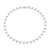 Montage Butterfly Tennis Necklace