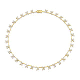 Montage Butterfly Tennis Necklace