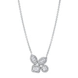 Montage Cluster Halo Necklace