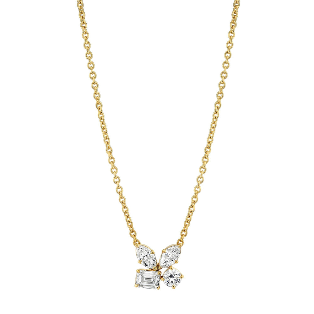 Montage Cluster Necklace