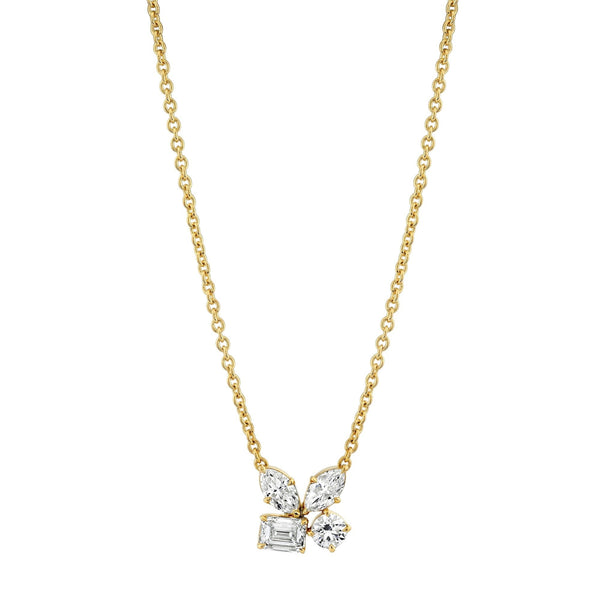 MICHAEL M Fashion Necklaces Montage Cluster Necklace
