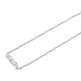 Mini Montage Mixed Cut Diamond Bar Necklace