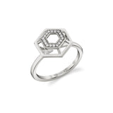 Hex Truss Cocktail Ring