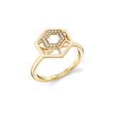 Hex Truss Cocktail Ring