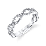 Braided Diamond Band