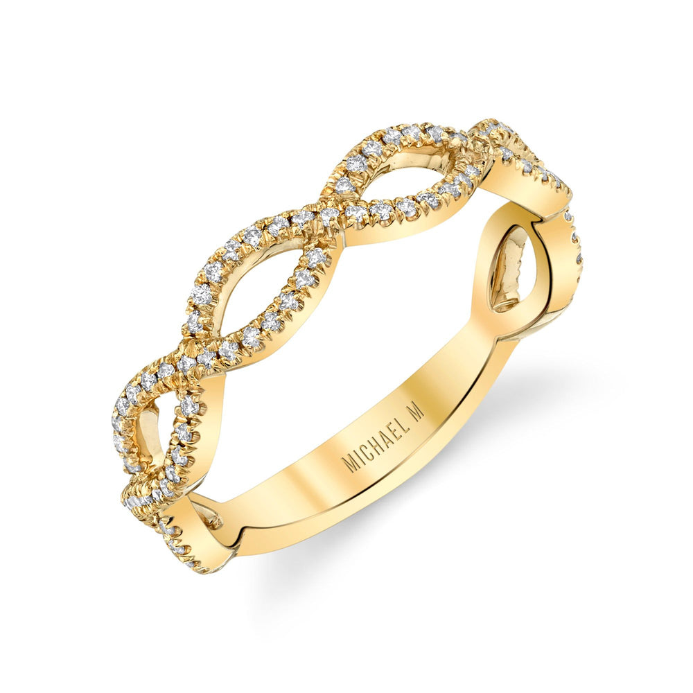 Braided Diamond Band