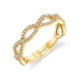 Braided Diamond Band