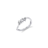 Mini Montage Baguette Cluster Ring