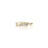 Mini Montage Baguette Cluster Ring