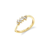 Mini Montage Baguette Cluster Ring