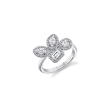 Montage Cluster Halo Ring
