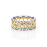 Octave Wide Band Ring
