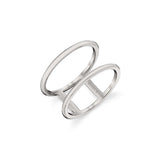 Solid Double Band Ring