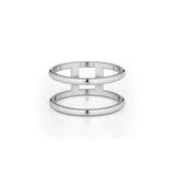 Solid Double Band Ring