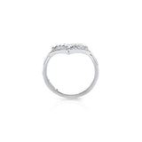Tetra Chevon Ring