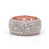 Europa Dome Eternity Ring