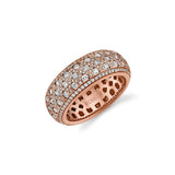 Europa Mosaic Pavé Band