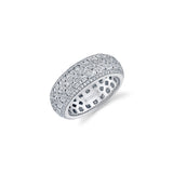 Europa Mosaic Pavé Band
