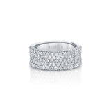Europa Halved Diamond Band